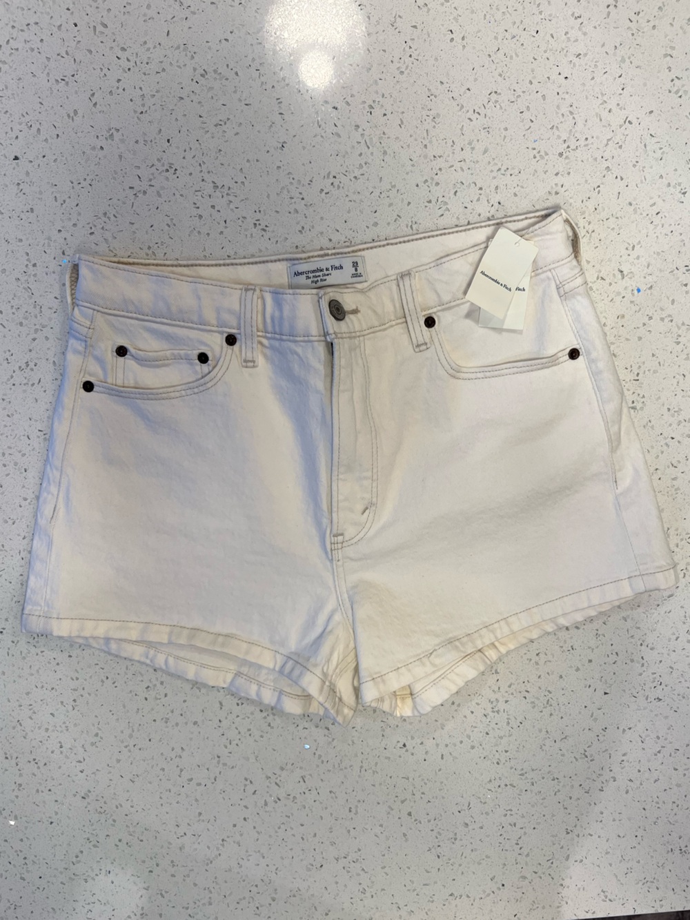 NWT Abercrombie & Fitch Mom Short